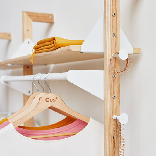 Gus* Modern BRANCH white hang bar