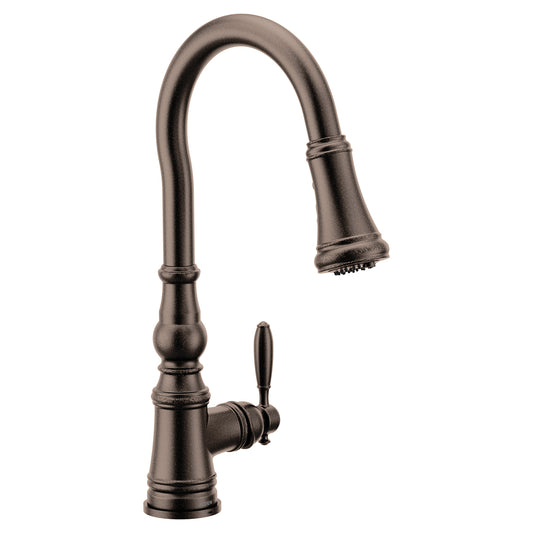 Moen WEYMOUTH® Oil Rubbed Bronze water filtration kitchen faucet