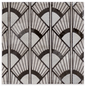 GATSBY Astoria 8 x 8 patterned glossy ceramic wall tile