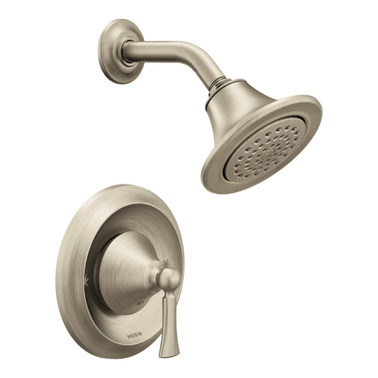 Moen T4502BN | brushed nickel WYNFORD shower faucet - Posi-Temp / S6312