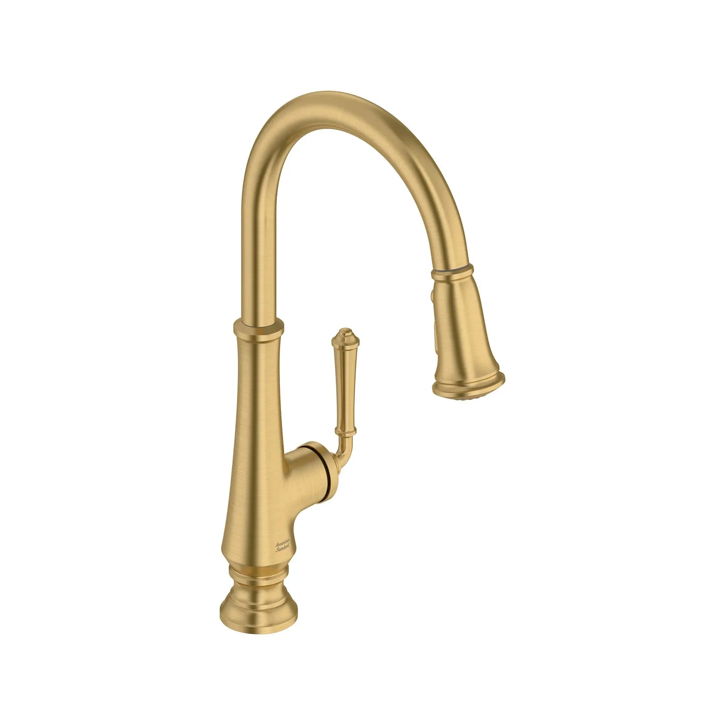 American Standard DELANCEY Brushed Cool Sunrise pull-down kitchen faucet