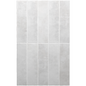 ARGILE Ice 2.5 x 10 clay style matte wall / floor tile