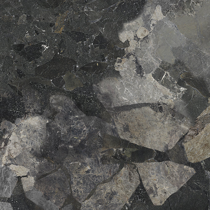 ARGOS Black 24 x 48 stone effect honed wall / floor tile