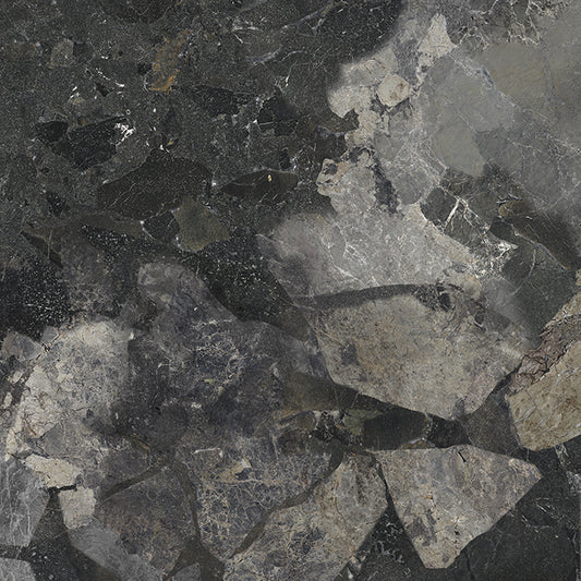 ARGOS Black 24 x 48 stone effect honed wall / floor tile