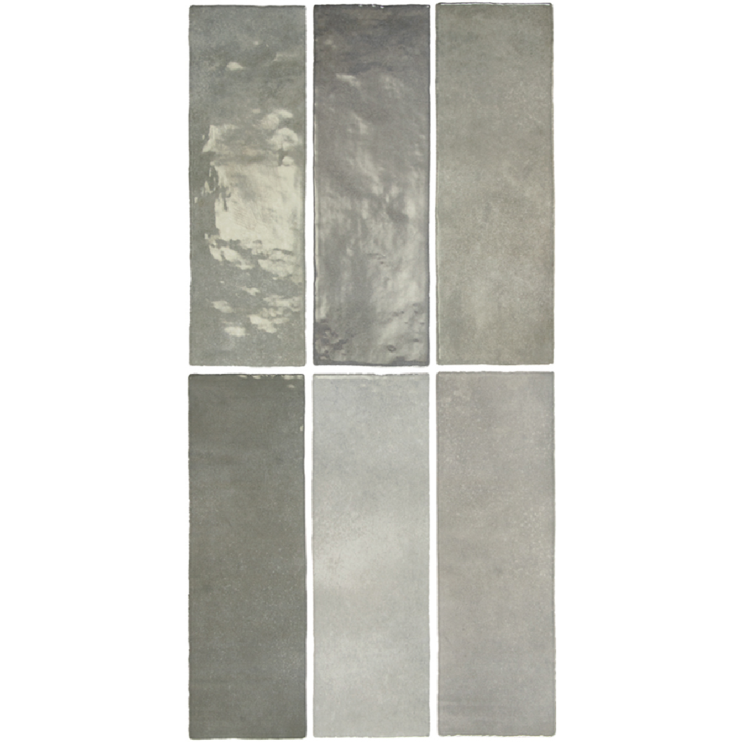 ARTISAN Alabaster 2.5 x 8 zellige style glossy wall tile