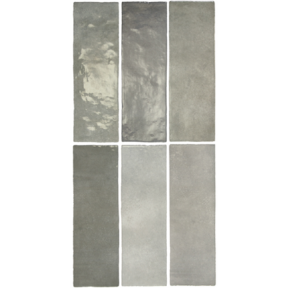 ARTISAN Alabaster 2.5 x 8 zellige style glossy wall tile