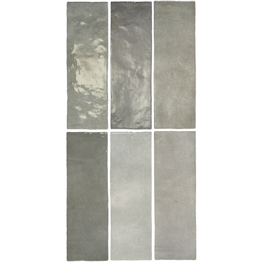 ARTISAN Alabaster 2.5 x 8 zellige style glossy wall tile