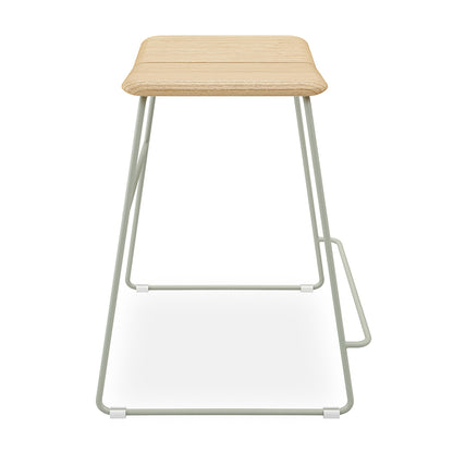 Gus* Modern AERO Natural Ash counter stool with Sage base