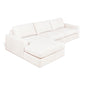 Gus* Modern ASHDALE Merino Cream sectional (left)