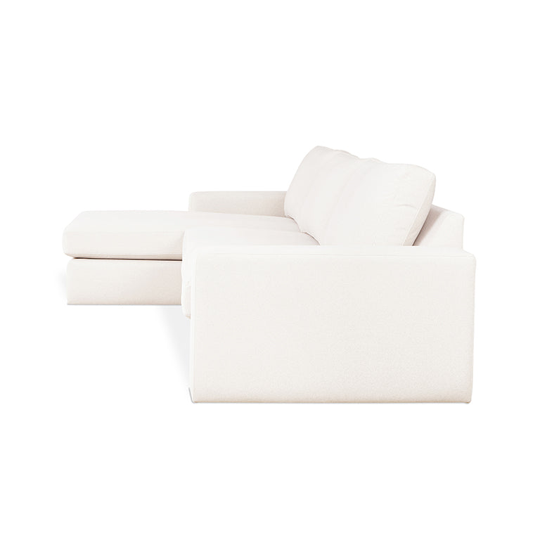 Gus* Modern ASHDALE Merino Cream sectional (left)