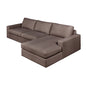 Gus* Modern ASHDALE Merino Carob sectional (right)