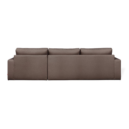 Gus* Modern ASHDALE Merino Carob sectional (right)