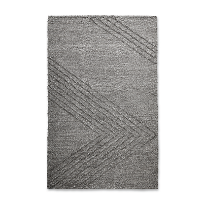 Gus* Modern AVRO Charcoal 5 x 8 rug