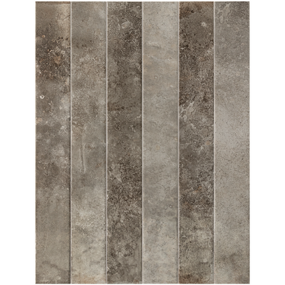 BALI Dark Pearl 2 x 16 glossy wall tile