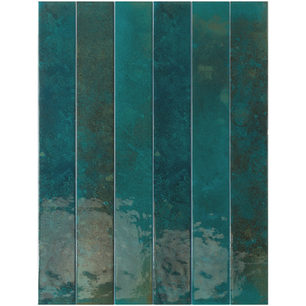 BALI Hesper 2 x 16 glossy wall tile