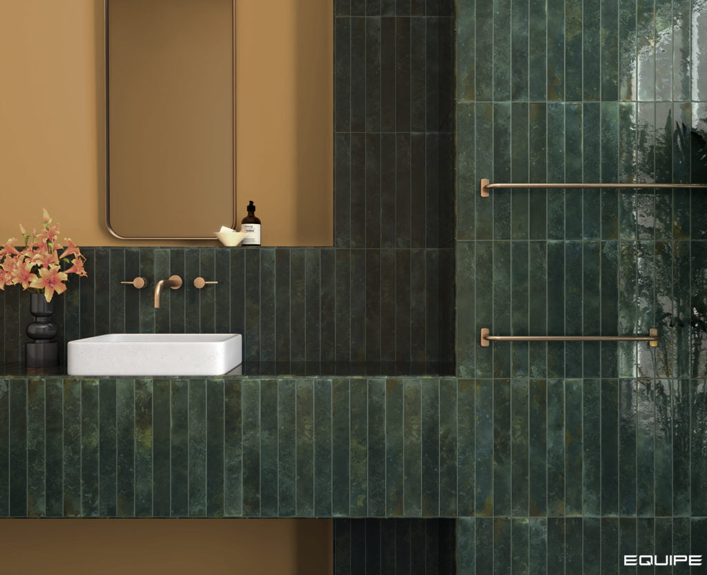 BALI Isle of Pines 2 x 16 glossy wall tile