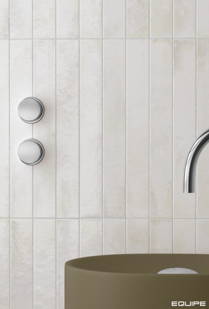 BALI White 2 x 16 glossy wall tile