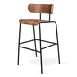 Gus* Modern BANTAM Walnut bar stool