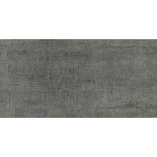BIEL Anthracite 12 x 24 cement effect matte wall / floor tile