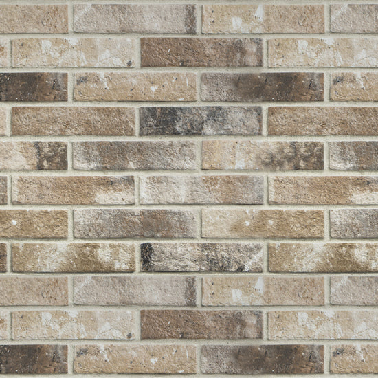 LONDON BRICK Beige 2.3 x 10 porcelain wall / floor tile