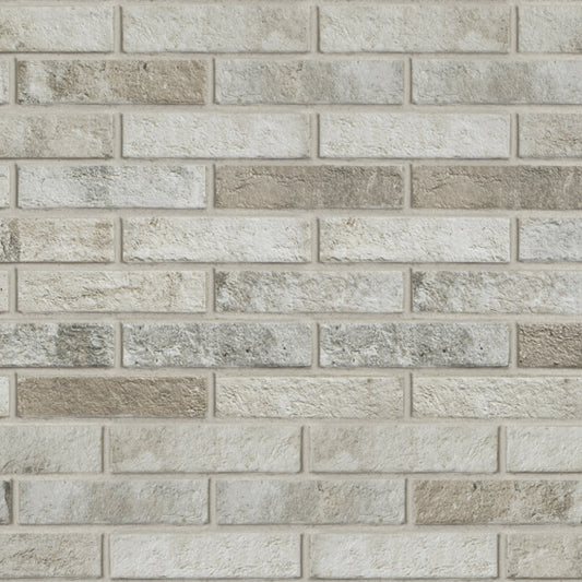 LONDON BRICK Fog 2.3 x 10 porcelain wall / floor tile