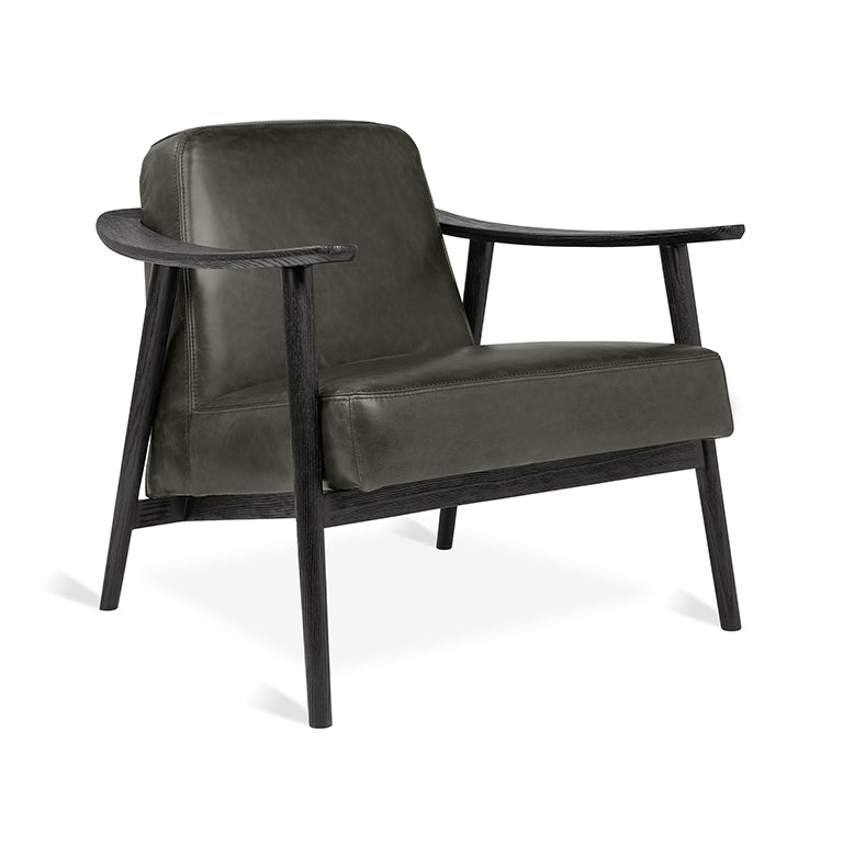 Gus* Modern BALTIC Tucson Char leather with Black Ash frame