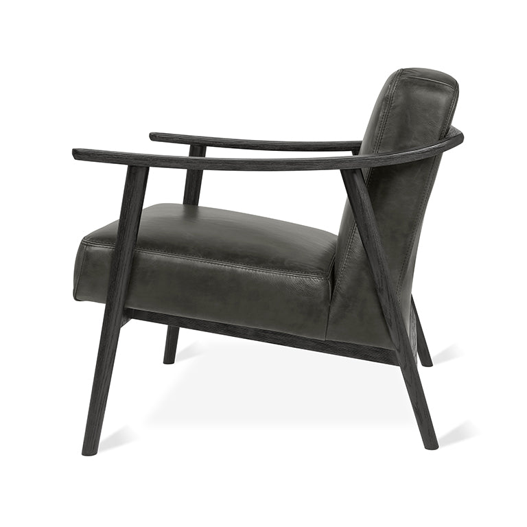 Gus* Modern BALTIC Tucson Char leather with Black Ash frame