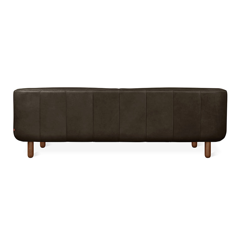 Gus* Modern BEACONSFIELD Saddle Black leather sofa