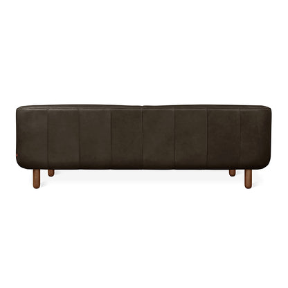 Gus* Modern BEACONSFIELD Saddle Black leather sofa