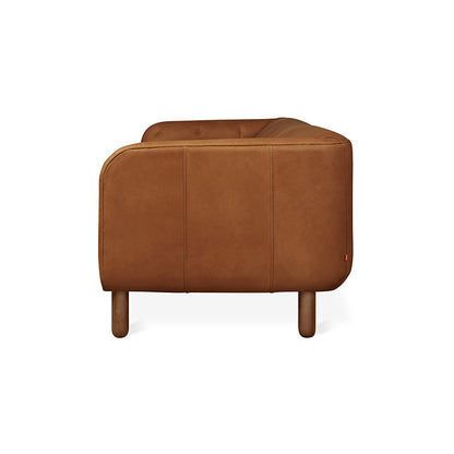 Gus* Modern BEACONSFIELD Saddle Brown leather sofa
