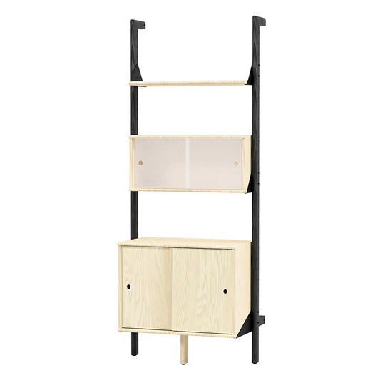 Gus* Modern BRANCH-1 Black / Blonde Ash with Black multi storage unit