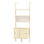 Gus* Modern BRANCH-1 Blonde Ash with White multi storage unit