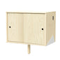 Gus* Modern BRANCH Blonde Ash with White large cabinet