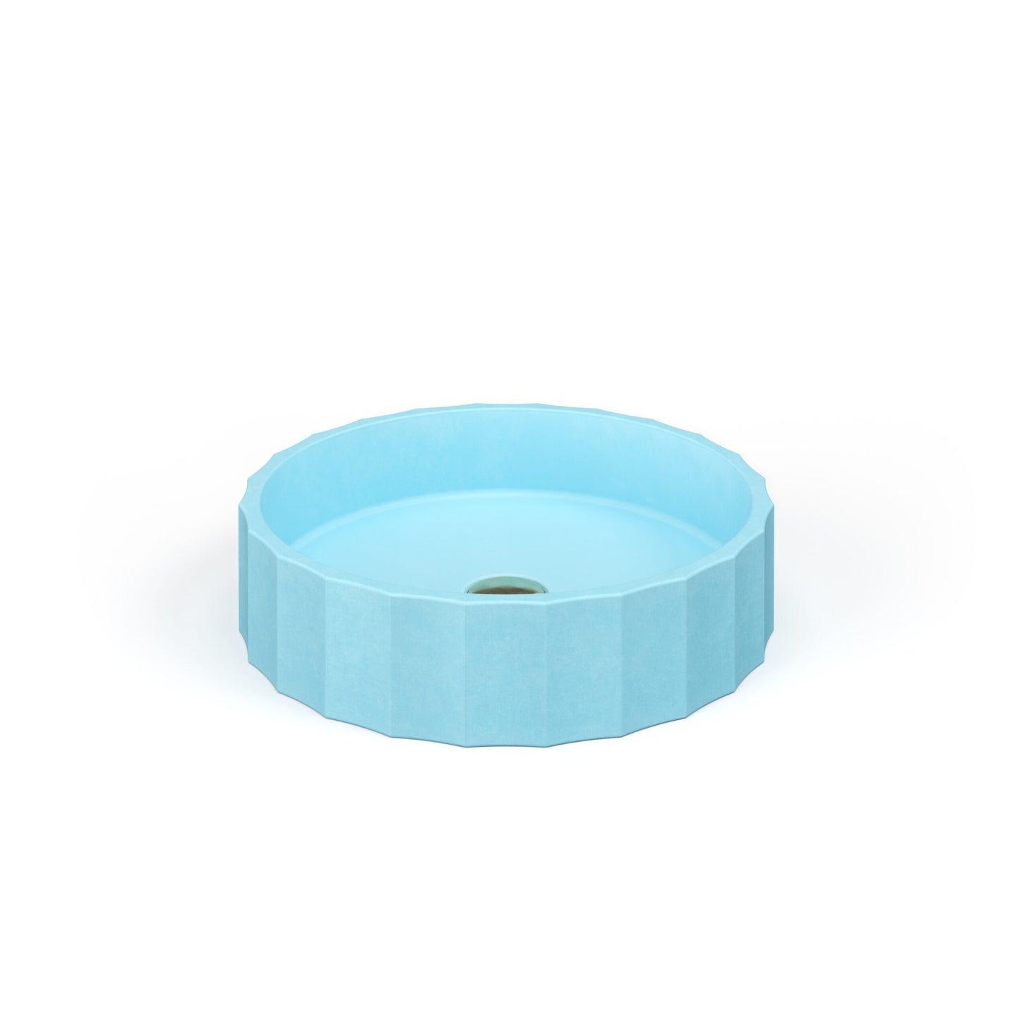 Crete Collective CLIO Arctic concrete vessel sink