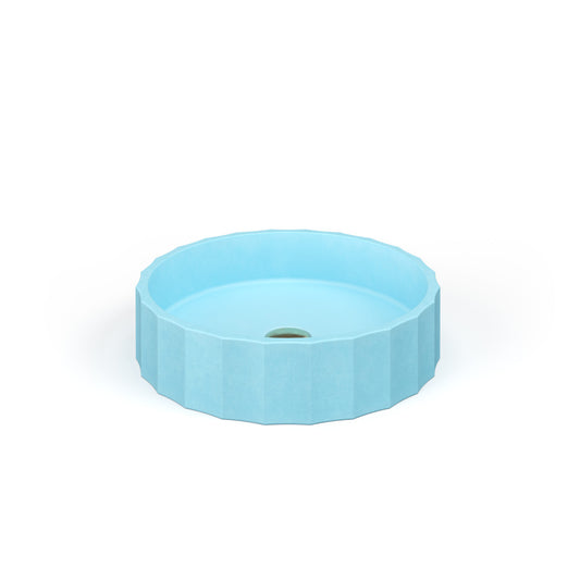 Crete Collective CLIO Arctic concrete vessel sink