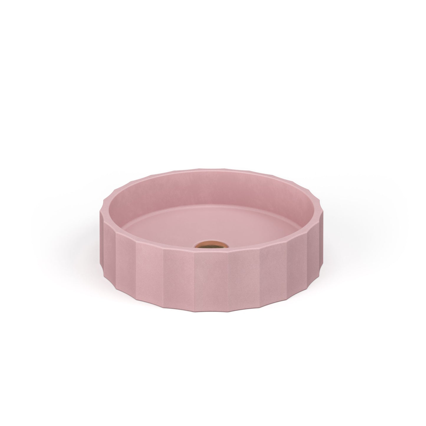 Crete Collective CLIO Lace concrete vessel sink