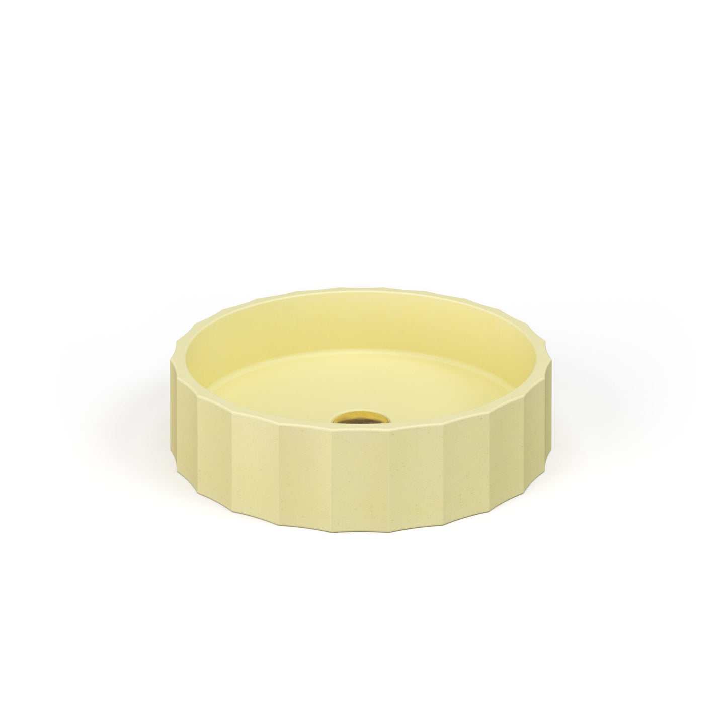 Crete Collective CLIO Silk concrete vessel sink