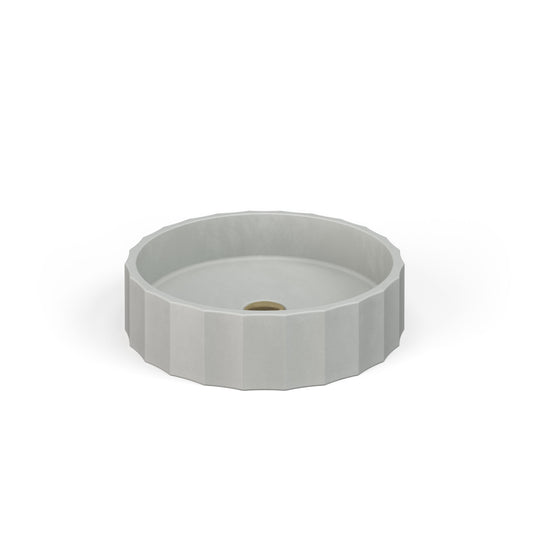 Crete Collective CLIO Stone-25 concrete vessel sink