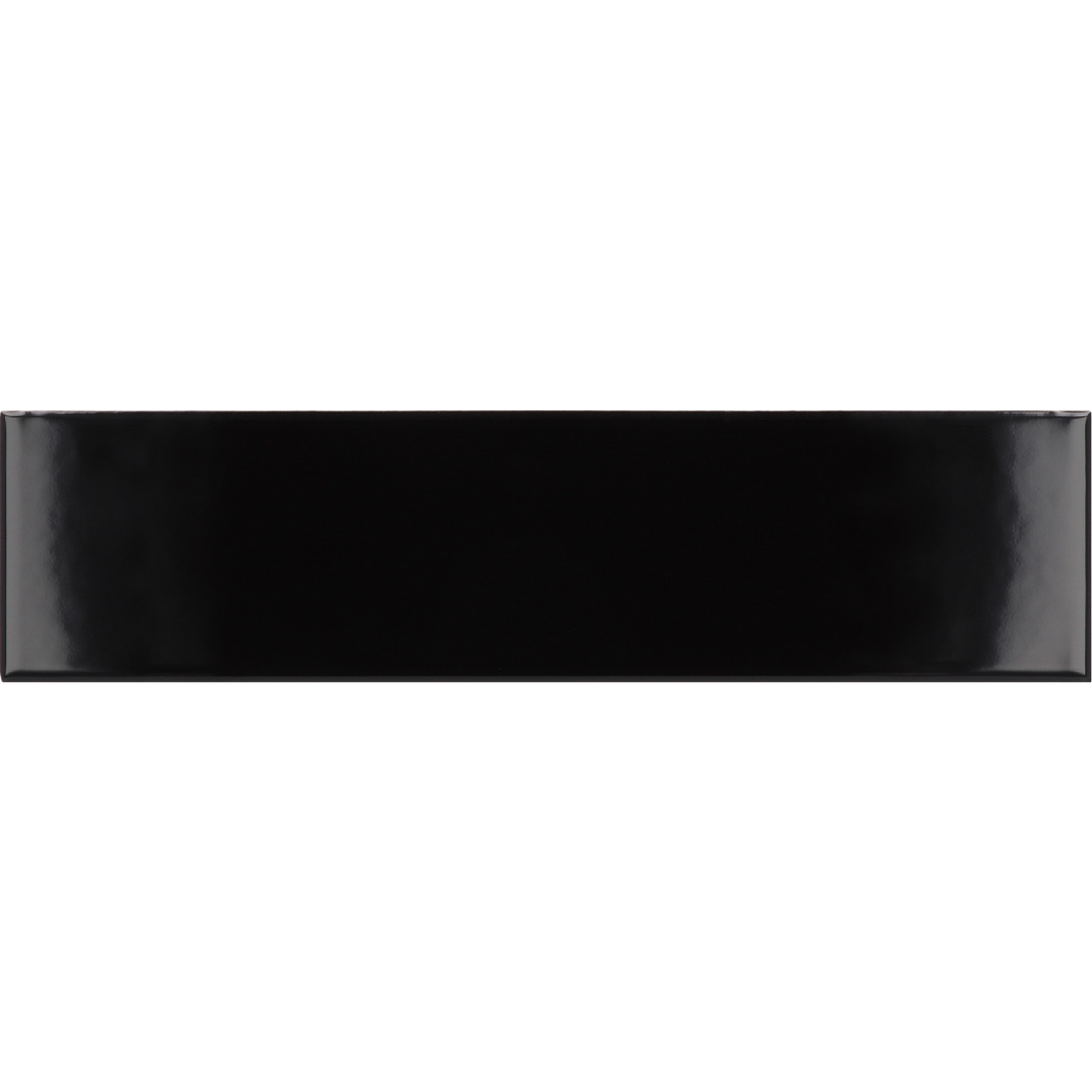 COSTA NOVA Black 2 x 8 glossy wall tile