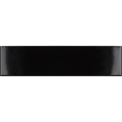 COSTA NOVA Black 2 x 8 glossy wall tile