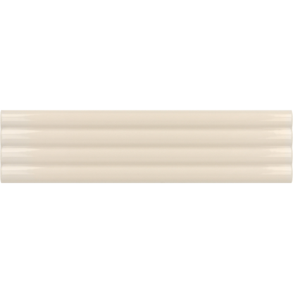 COSTA NOVA ONDA Beige Pale 2 x 8 glossy wall tile