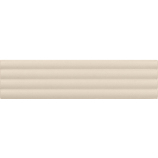 COSTA NOVA ONDA Beige Pale 2 x 8 matte wall tile