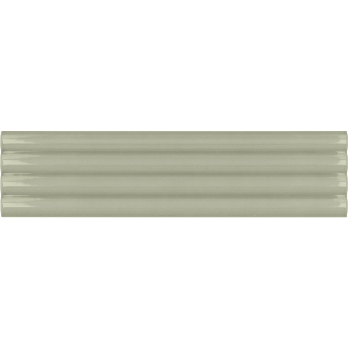 COSTA NOVA ONDA Tansy Green 2 x 8 glossy wall tile