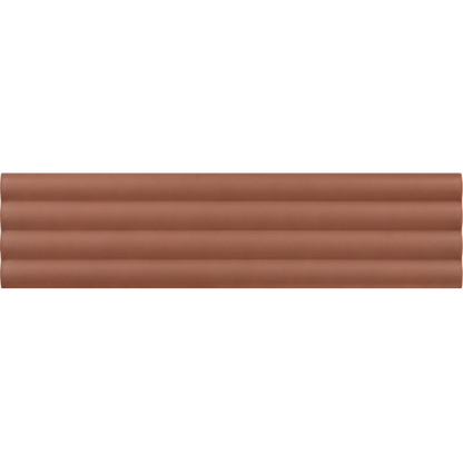COSTA NOVA ONDA Terra 2 x 8 matte wall tile