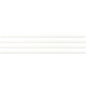 COSTA NOVA ONDA White 2 x 8 glossy wall tile