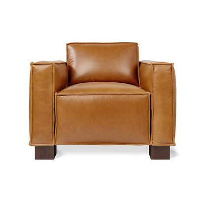 Gus* Modern CABOT Tucson Sienna leather chair