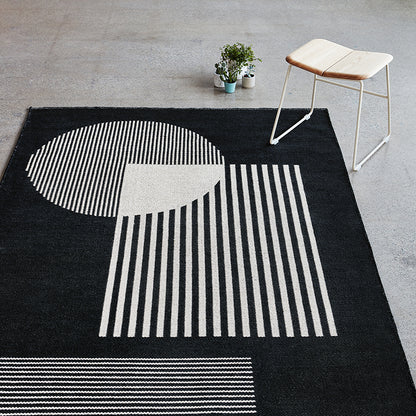 Gus* Modern CONSTRUCT Versa 8 x 10 reversible rug