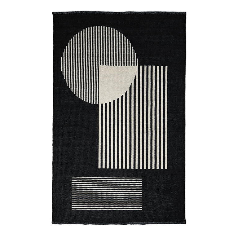 Gus* Modern CONSTRUCT Versa 8 x 10 reversible rug