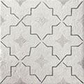 BEDOUIN Grey 8 x 8 patterned wall / floor tile