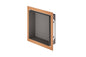 Schluter® DESIGN-NICHE Dark Anthracite 12 x 12 aluminum shower niche